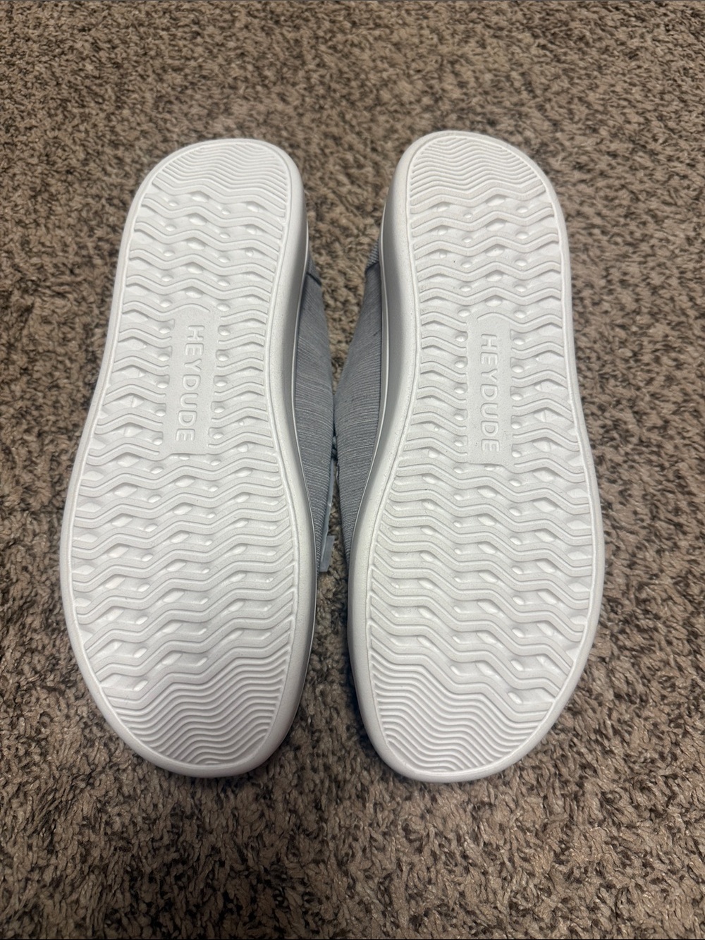 BNWT Hey Dude Wendy Rise Lunar Rock Color Canvas Casual Lace-Up Slip-Ons Size 11 - Picture 4 of 5